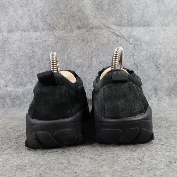 Lands End Shoes Womens 5 Slip On Moc Clog Black Leather Comfort Casual Active - Picture 5 of 12